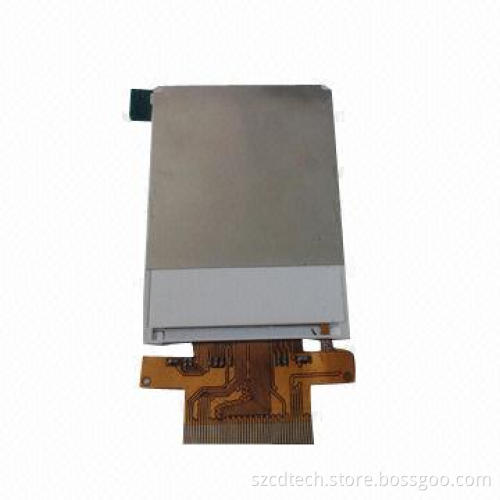 2.2-inch 240 x 320p TFT LCD Module, 3 LED Backlight, MCU-18-bit Interface, 45-pin Weld Connect